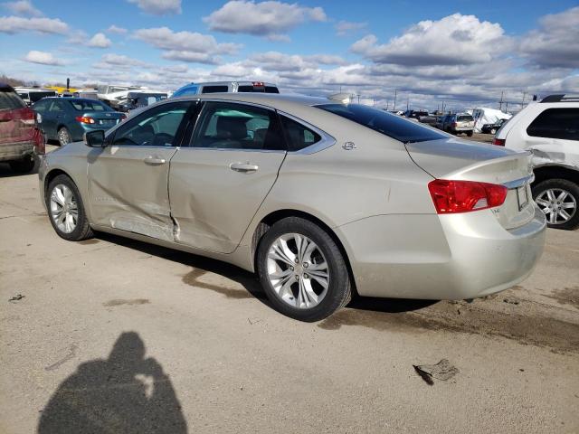 2G1125S30F9175312 - 2015 CHEVROLET IMPALA LT GOLD photo 2