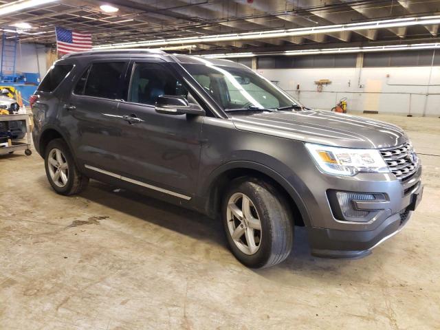 1FM5K8D83GGA22263 - 2016 FORD EXPLORER XLT GRAY photo 4