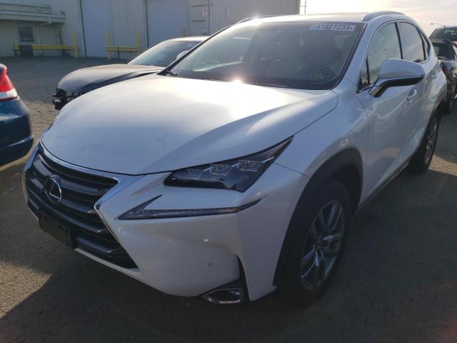 JTJBJRBZ2G2035835 - 2016 LEXUS NX 300H WHITE photo 1