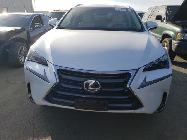 JTJBJRBZ2G2035835 - 2016 LEXUS NX 300H WHITE photo 5