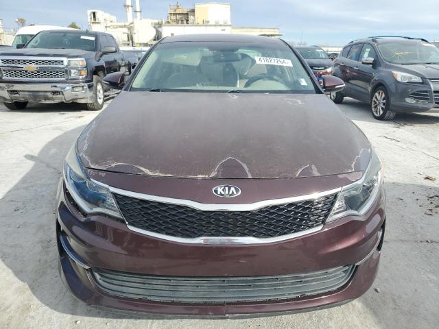 5XXGT4L38GG047143 - 2016 KIA OPTIMA LX MAROON photo 5