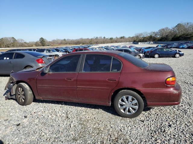 1G1ND52J716227772 - 2001 CHEVROLET MALIBU BURGUNDY photo 2