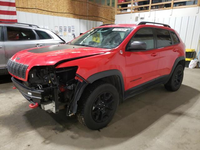 1C4PJMBX9KD153274 - 2019 JEEP CHEROKEE TRAILHAWK RED photo 1