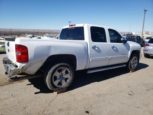 3GCRCTE26AG268980 - 2010 CHEVROLET SILVERADO C1500 LTZ WHITE photo 3