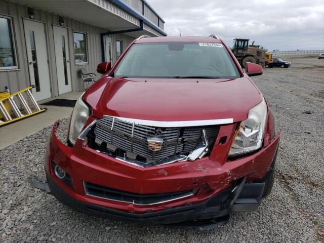 3GYFNFEY3BS583117 - 2011 CADILLAC SRX PREMIUM COLLECTION RED photo 5