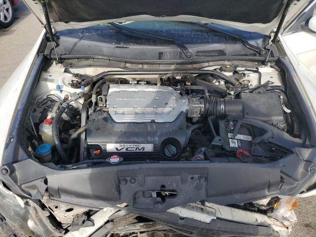 1HGCP3F83AA005570 - 2010 HONDA ACCORD EXL WHITE photo 11