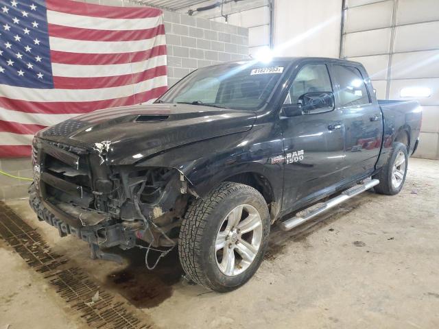 1C6RR7MT8ES304271 - 2014 RAM 1500 SPORT BLACK photo 1