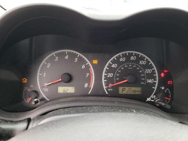 2T1BU4EE9BC644064 - 2011 TOYOTA COROLLA BASE BLACK photo 9