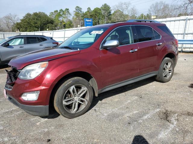 2GNALDEK9H6137915 - 2017 CHEVROLET EQUINOX PREMIER MAROON photo 1