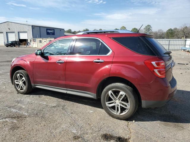 2GNALDEK9H6137915 - 2017 CHEVROLET EQUINOX PREMIER MAROON photo 2