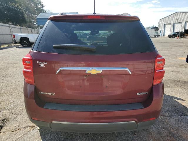 2GNALDEK9H6137915 - 2017 CHEVROLET EQUINOX PREMIER MAROON photo 6