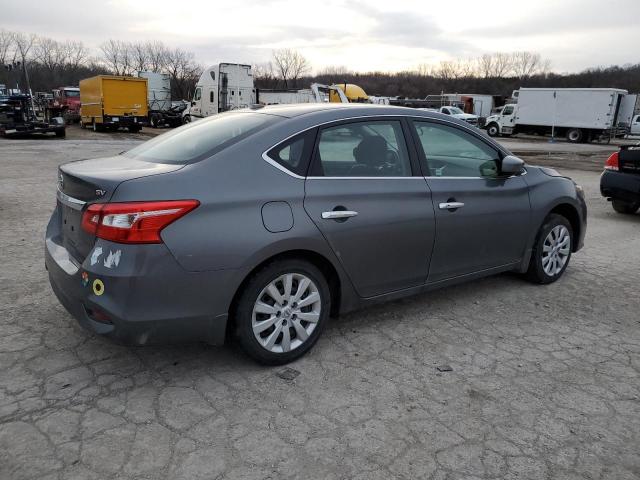 3N1AB7AP6GL680621 - 2016 NISSAN SENTRA S GRAY photo 3