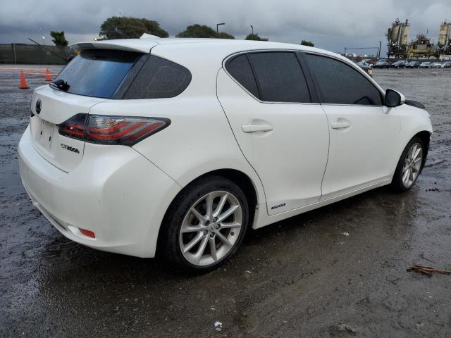 JTHKD5BH5C2072218 - 2012 LEXUS CT 200 WHITE photo 3