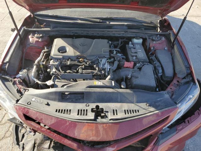 4T1B11HK9JU632910 - 2018 TOYOTA CAMRY L MAROON photo 11