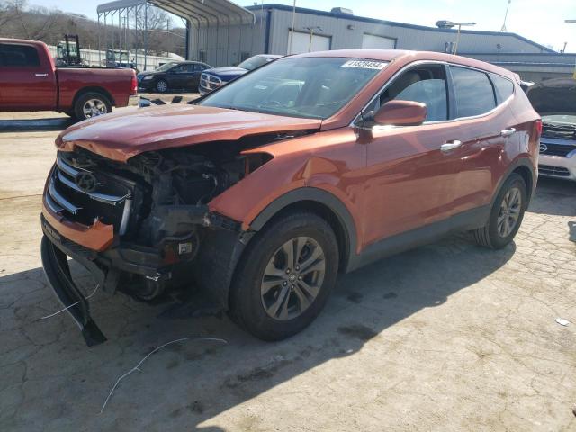 5XYZT3LB9GG345495 - 2016 HYUNDAI SANTA FE S ORANGE photo 1