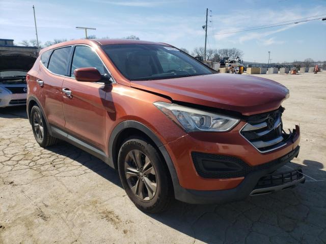 5XYZT3LB9GG345495 - 2016 HYUNDAI SANTA FE S ORANGE photo 4