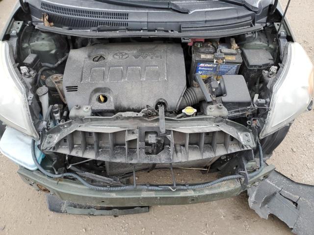 JTKKU4B41C1023007 - 2012 TOYOTA SCION XD GREEN photo 11