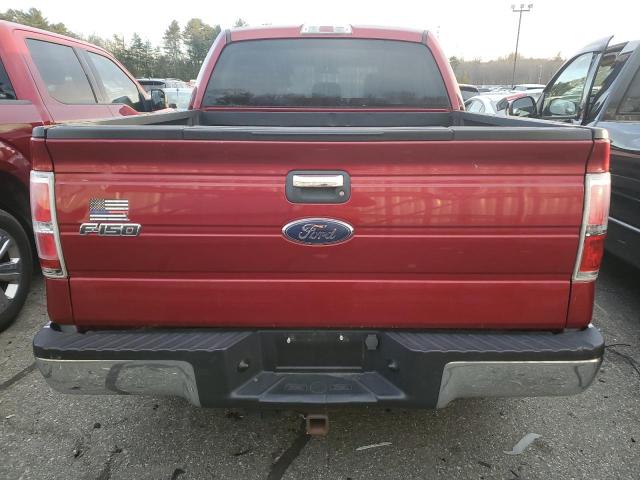 1FTFW1ET9DFC09919 - 2013 FORD F150 SUPERCREW RED photo 6
