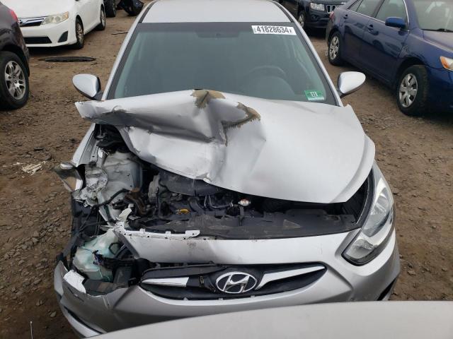 KMHCT5AE1CU023338 - 2012 HYUNDAI ACCENT GLS SILVER photo 5