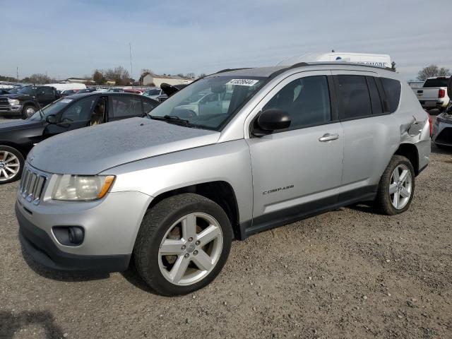 1C4NJCCB8CD663783 - 2012 JEEP COMPASS LIMITED SILVER photo 1