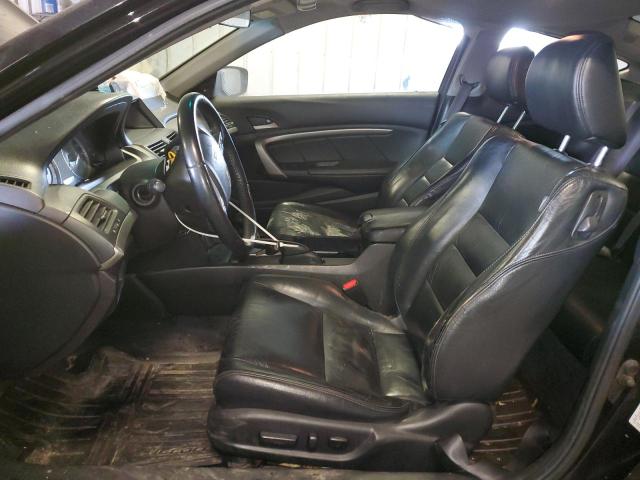 1HGCS22878A005404 - 2008 HONDA ACCORD EXL BLACK photo 7