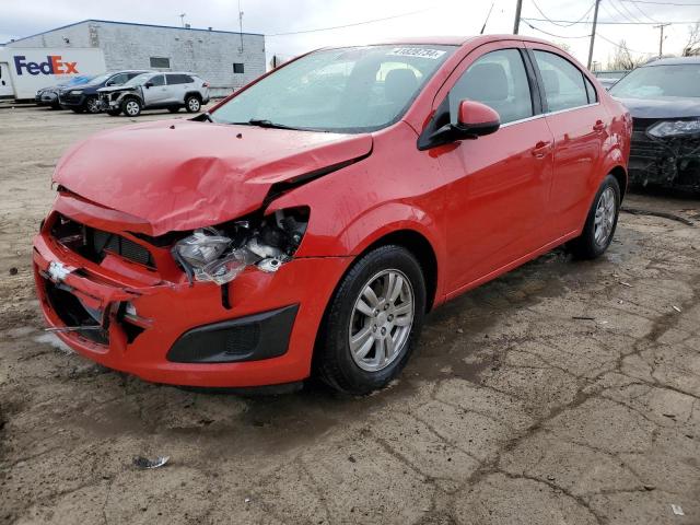 1G1JC5SH7D4135849 - 2013 CHEVROLET SONIC LT RED photo 1