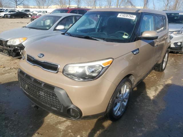 KNDJP3A59E7061423 - 2014 KIA SOUL + TAN photo 1