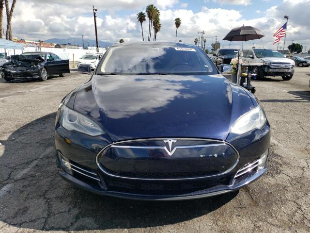 5YJSA1DP5DFP24468 - 2013 TESLA MODEL S ლურჯი ფოტო 5