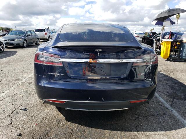 5YJSA1DP5DFP24468 - 2013 TESLA MODEL S ლურჯი ფოტო 6