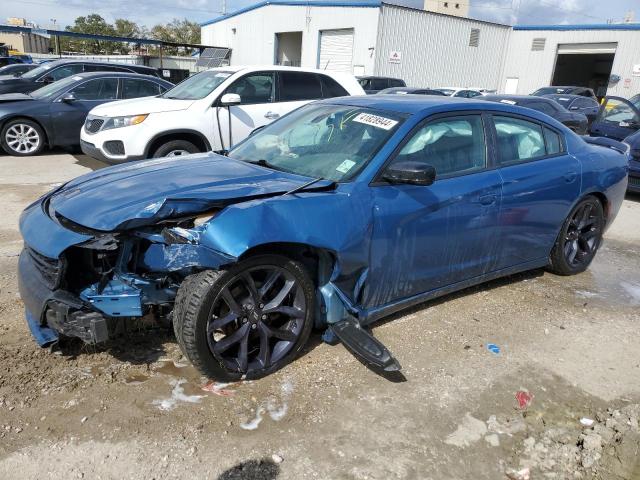 2C3CDXBG9LH158006 - 2020 DODGE CHARGER SXT BLUE photo 1