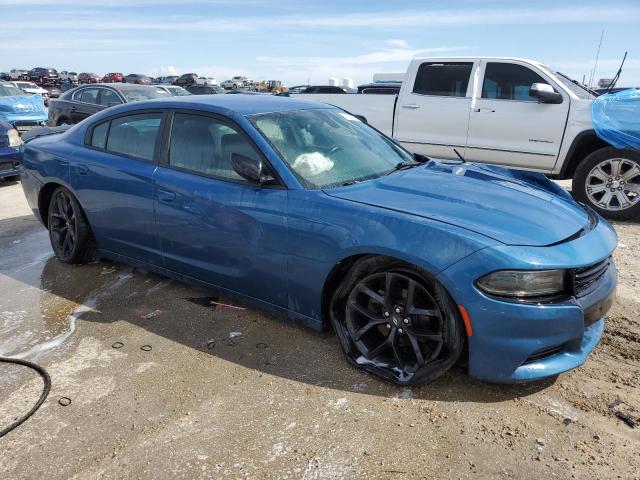 2C3CDXBG9LH158006 - 2020 DODGE CHARGER SXT BLUE photo 4