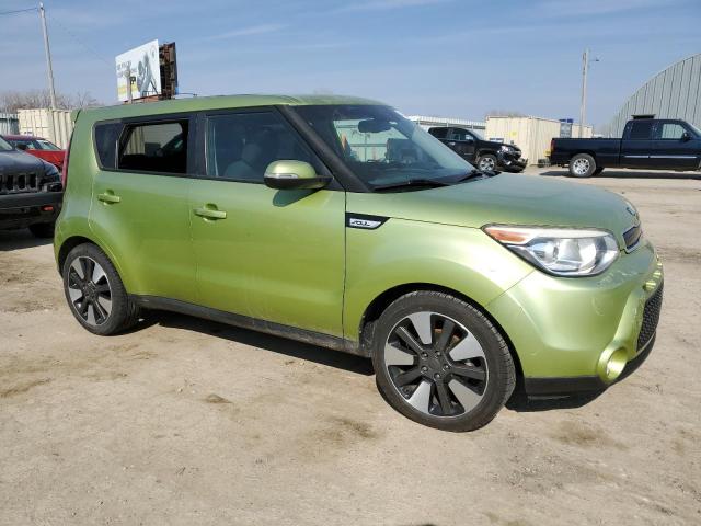 KNDJX3A58F7762021 - 2015 KIA SOUL ! GREEN photo 4