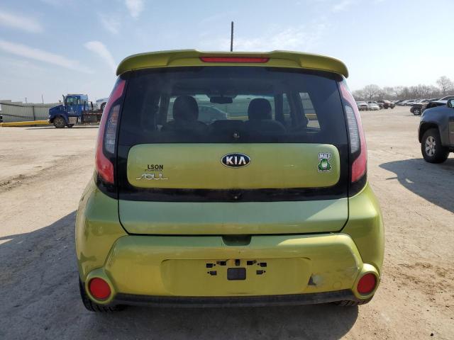 KNDJX3A58F7762021 - 2015 KIA SOUL ! GREEN photo 6