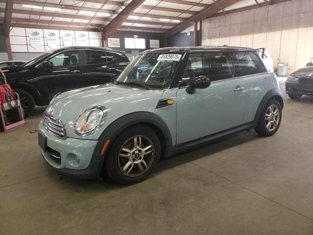 WMWSU3C54DT690410 - 2013 MINI COOPER BLUE photo 1