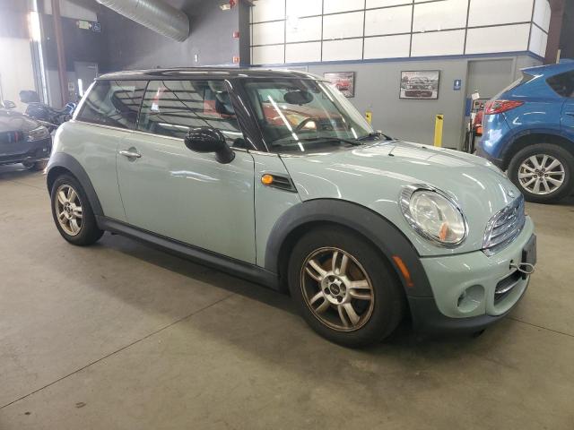 WMWSU3C54DT690410 - 2013 MINI COOPER BLUE photo 4
