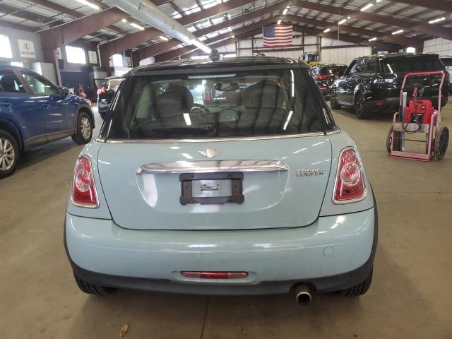 WMWSU3C54DT690410 - 2013 MINI COOPER BLUE photo 6