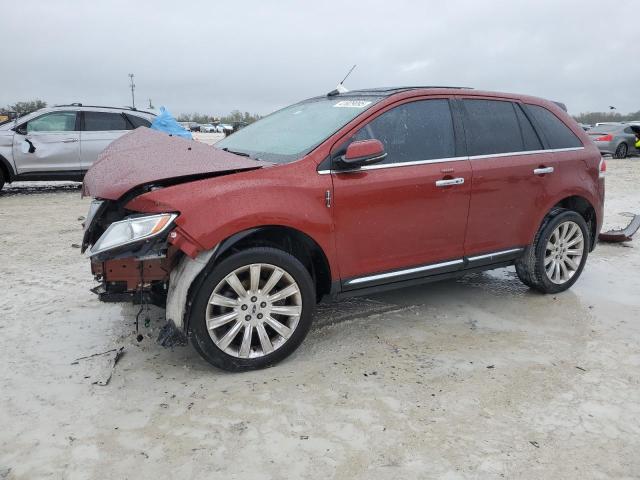 2LMDJ6JK5EBL06232 - 2014 LINCOLN MKX RED photo 1