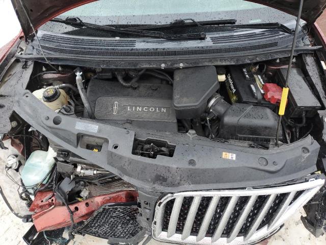 2LMDJ6JK5EBL06232 - 2014 LINCOLN MKX RED photo 12