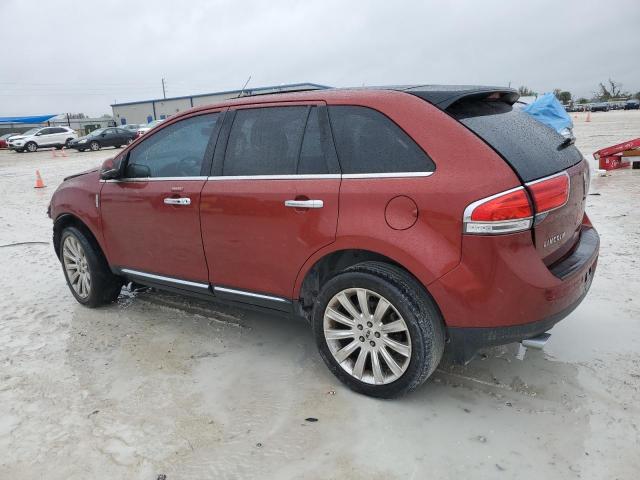 2LMDJ6JK5EBL06232 - 2014 LINCOLN MKX RED photo 2