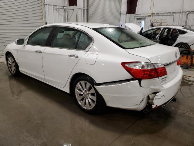 1HGCR2F84FA002625 - 2015 HONDA ACCORD EXL WHITE photo 2