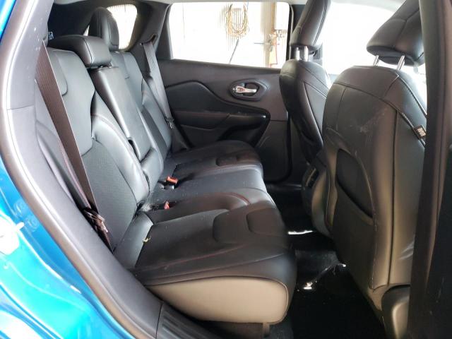 1C4PJMBXXMD210911 - 2021 JEEP CHEROKEE TRAILHAWK BLUE photo 10