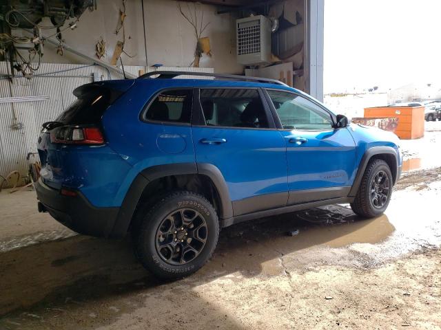 1C4PJMBXXMD210911 - 2021 JEEP CHEROKEE TRAILHAWK BLUE photo 3