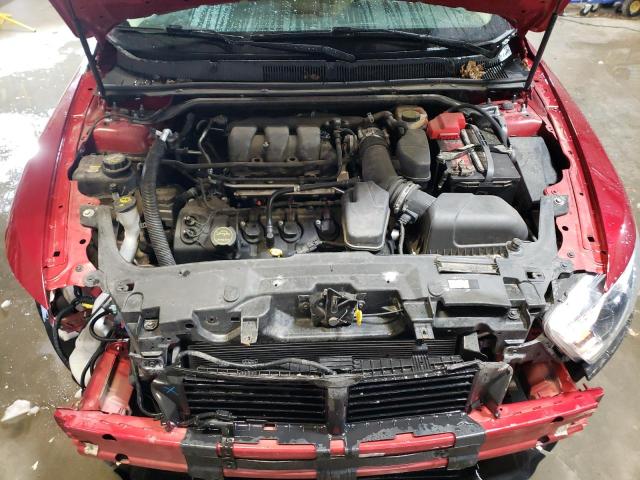 1FAHP2E86FG157014 - 2015 FORD TAURUS SEL RED photo 11