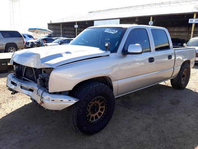 2GCEC13V771158912 - 2007 CHEVROLET SILVERADO C1500 CLASSIC CREW CAB SILVER photo 1