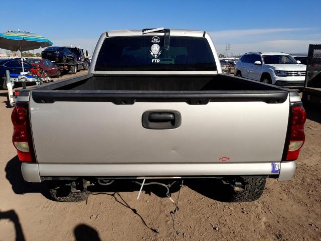 2GCEC13V771158912 - 2007 CHEVROLET SILVERADO C1500 CLASSIC CREW CAB SILVER photo 6