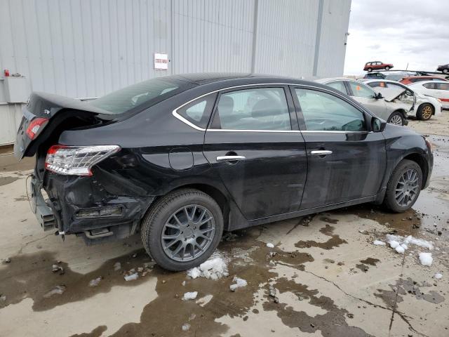 3N1AB7AP8EY308942 - 2014 NISSAN SENTRA S BLACK photo 3