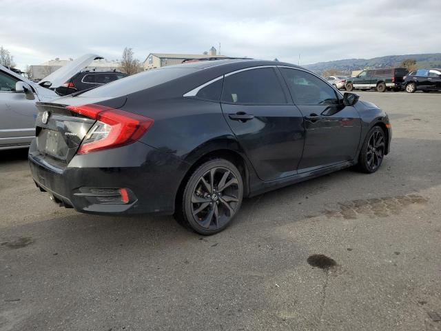 2HGFC2F84LH577271 - 2020 HONDA CIVIC SPORT 黑色 照片 3