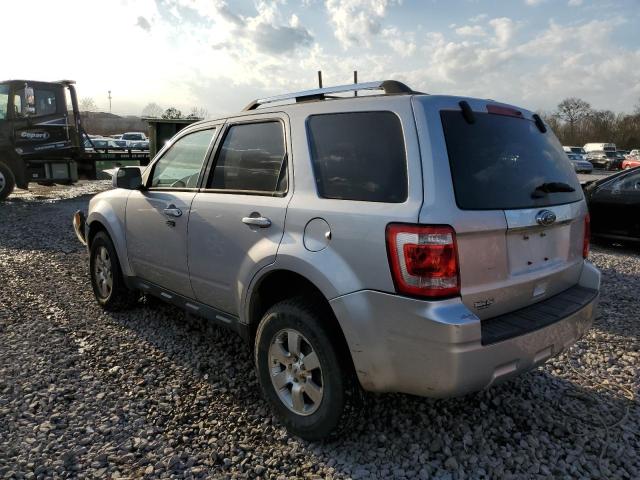 1FMCU9E7XCKB06424 - 2012 FORD ESCAPE LIMITED SILVER photo 2