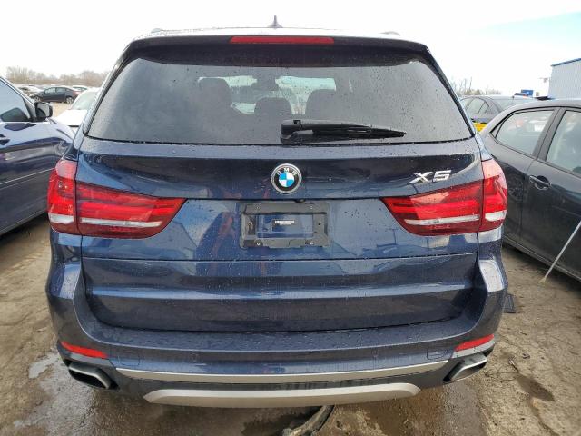 5UXKR0C59J0Y05050 - 2018 BMW X5 XDRIVE35I BLUE photo 6