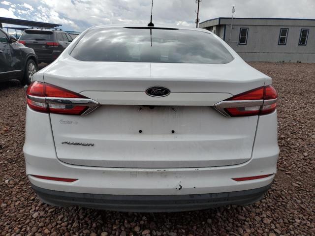 3FA6P0G73KR104211 - 2019 FORD FUSION S WHITE photo 6